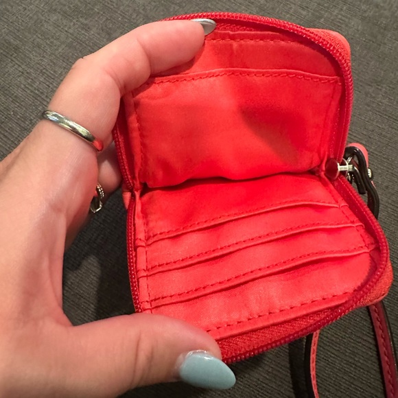 Coach Monogram Mini Wristlet Card Holder - Picture 5 of 8